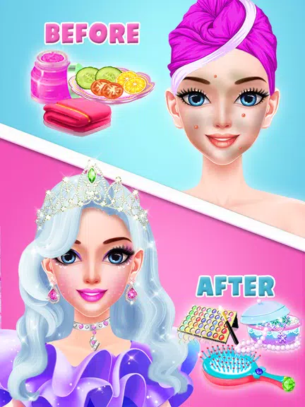 Pink Princess MakeUp Salon应用截图第2张