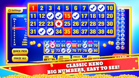 Keno Games Casino Fun ဖန်သားပြင်ဓာတ်ပုံ 2
