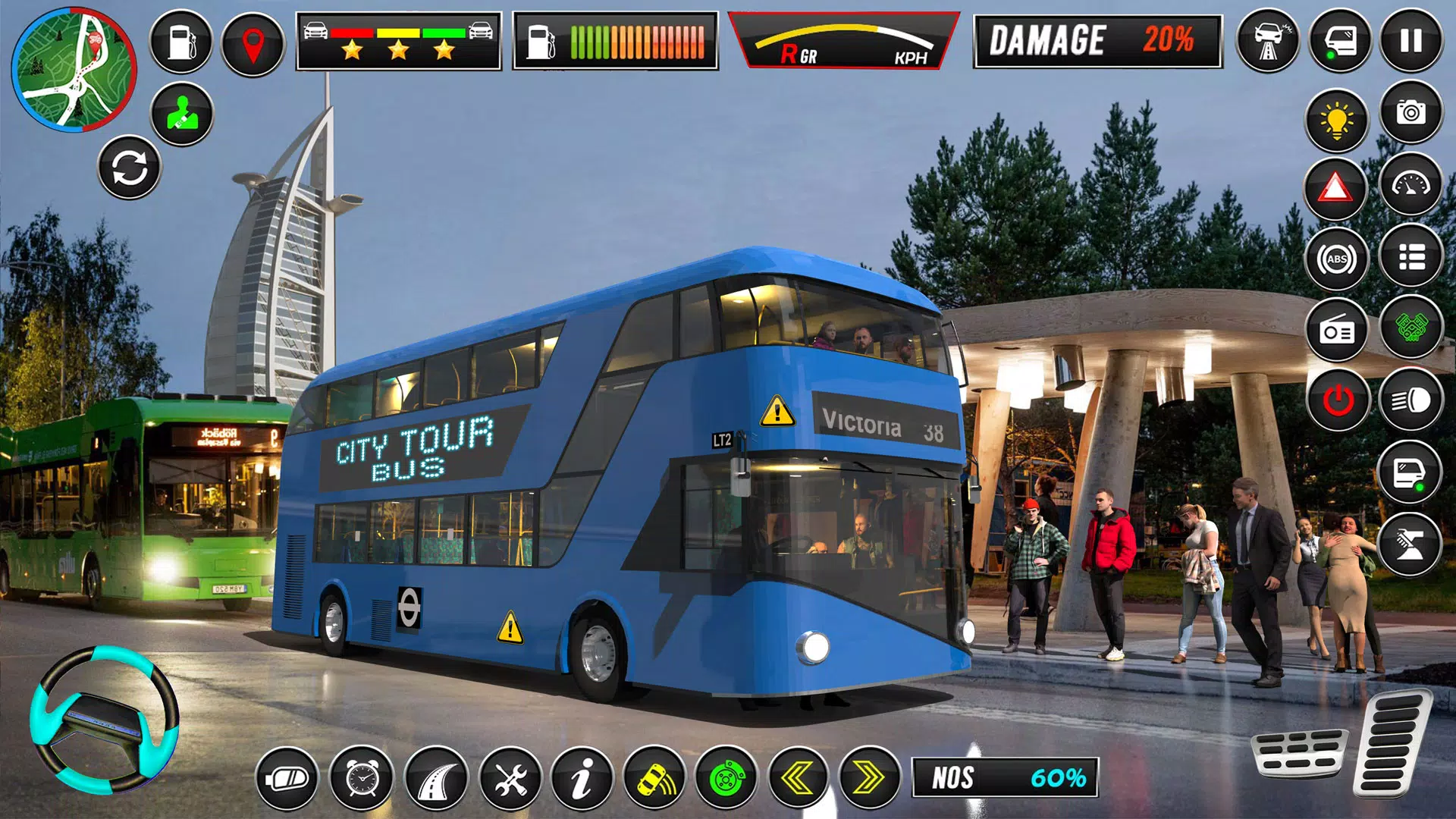 Real Bus Simulator Coach Bus Captura de tela 4
