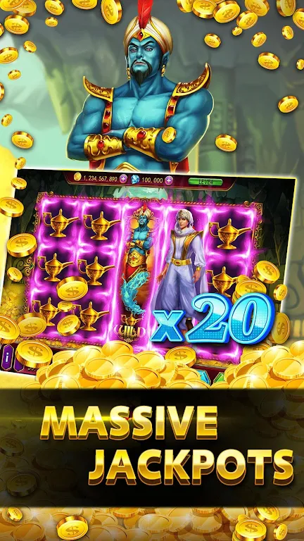 Manic Casino - Vegas Slots Party 스크린샷 2