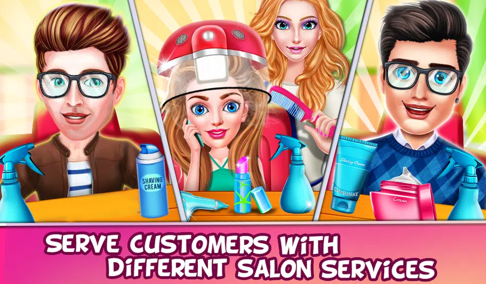 Barber Shop - Simulator Games Capture d’écran 3