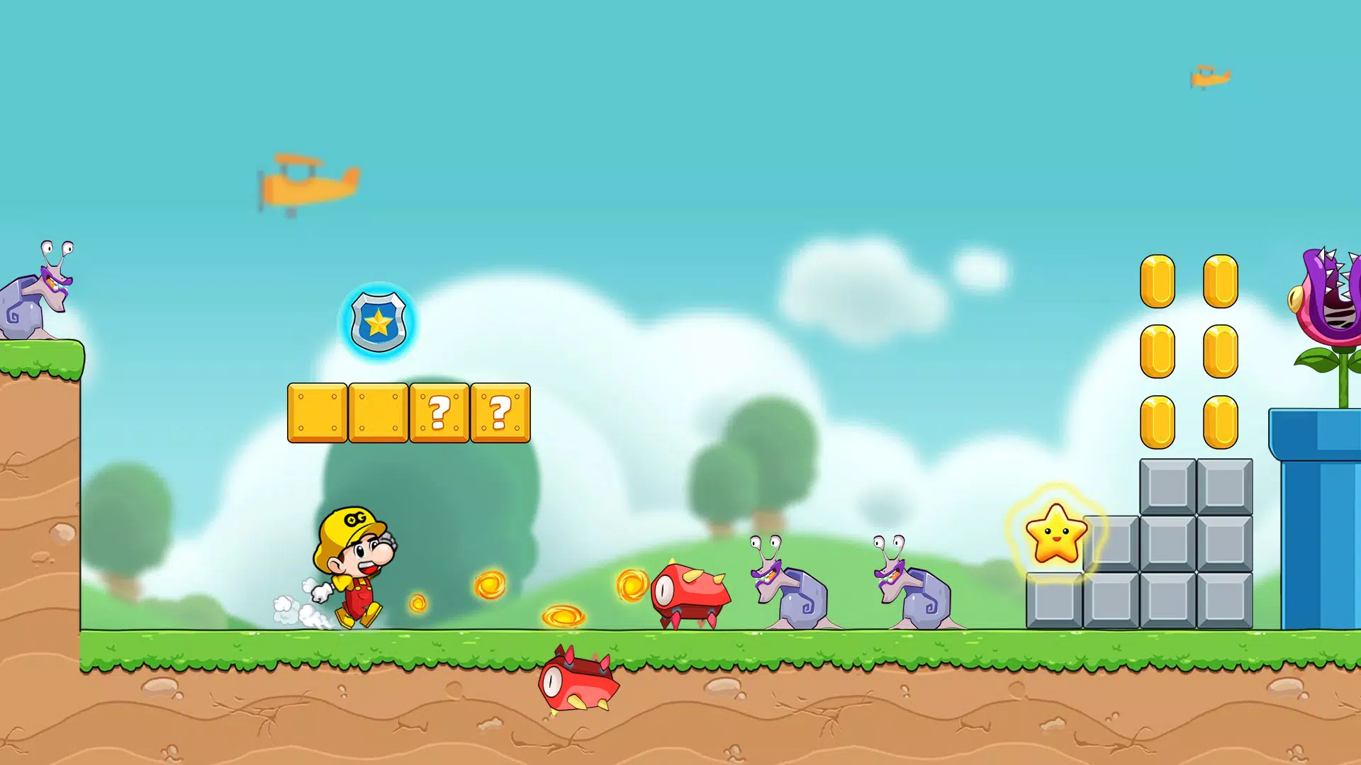 Schermata Bean’s World Super: Run Games 2