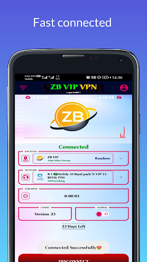 ZB VIP VPN Schermafbeelding 1