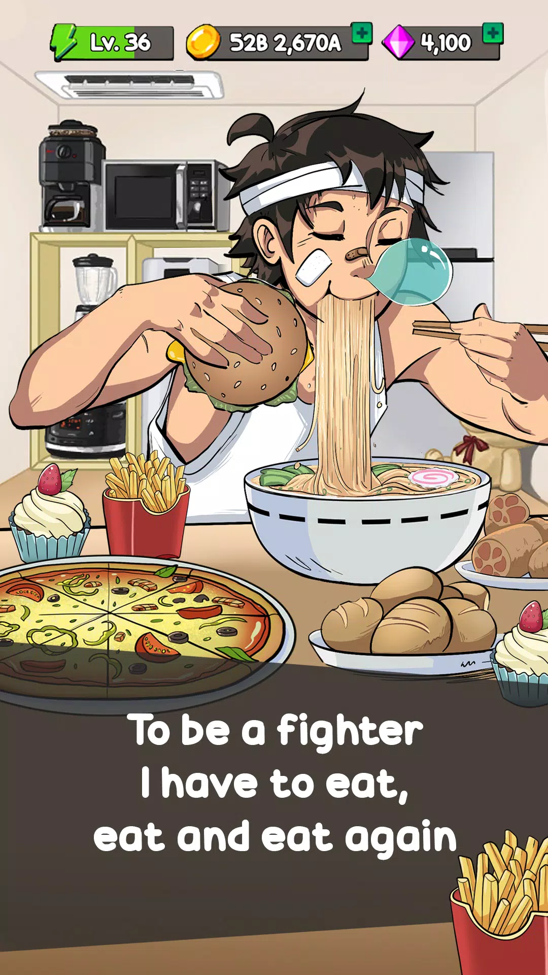 Food Fighter Captura de pantalla 1