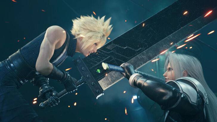 LVは、眩しいディスプレイでFF7 OSTを紹介します
