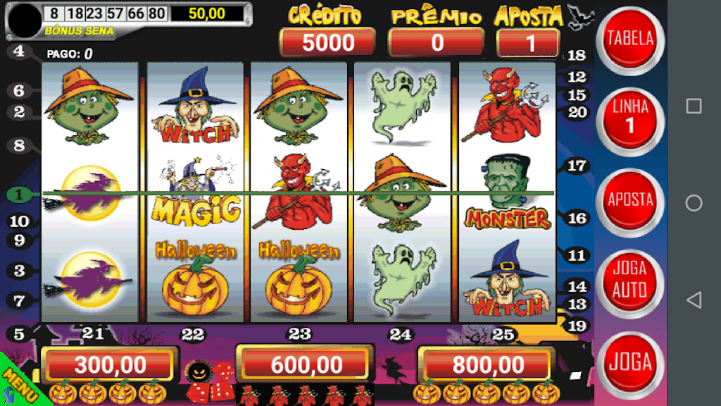 Halloween Slots Caça Níquel Capture d’écran 1