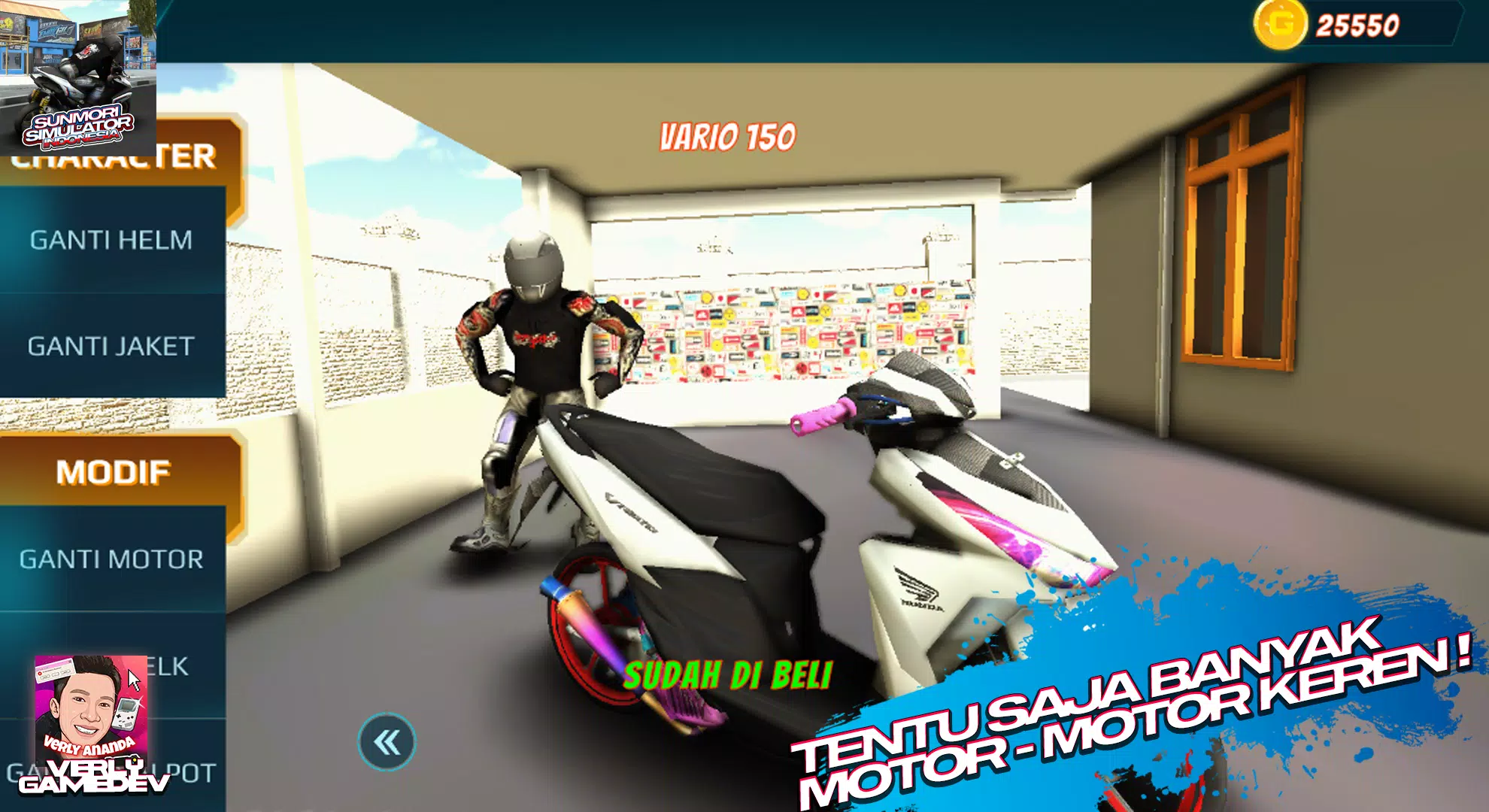 Sunmori Simulator Indonesia 3D Captura de tela 1