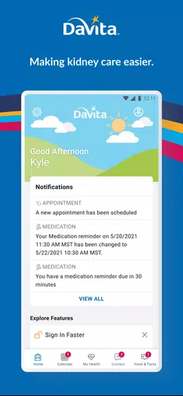 DaVita Care Connect应用截图第1张