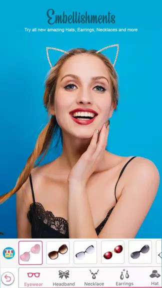 Beauty Face Makeover Camera应用截图第3张