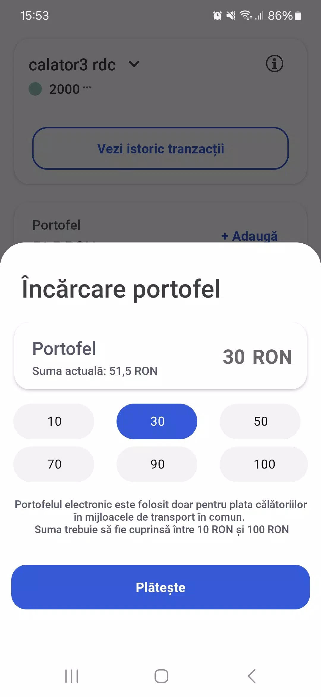 IA’ȘI BILET Captura de pantalla 3