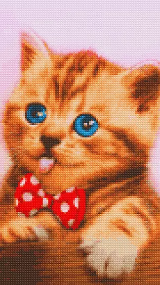 Cross stitch pixel art game Ảnh chụp màn hình 1