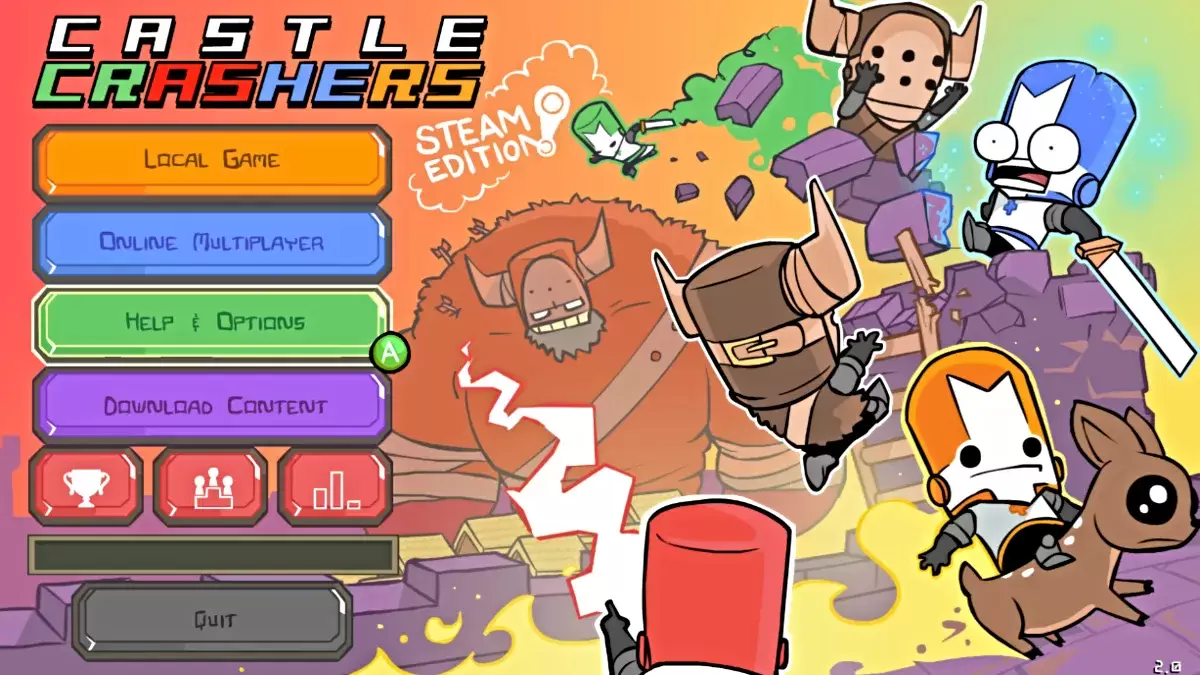 Castle Crashers personagens