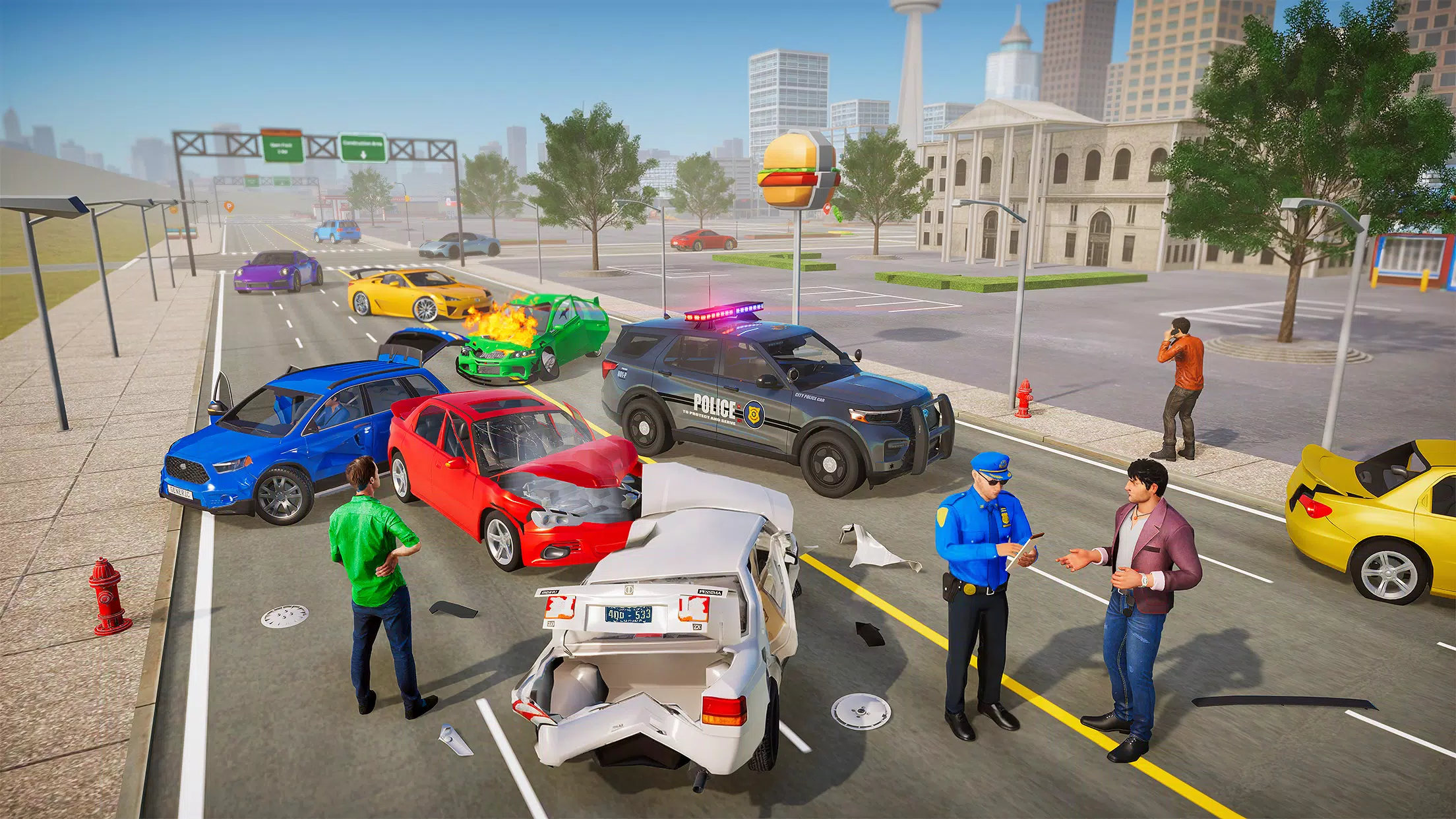 Openworld Police Cop Simulator Captura de tela 3