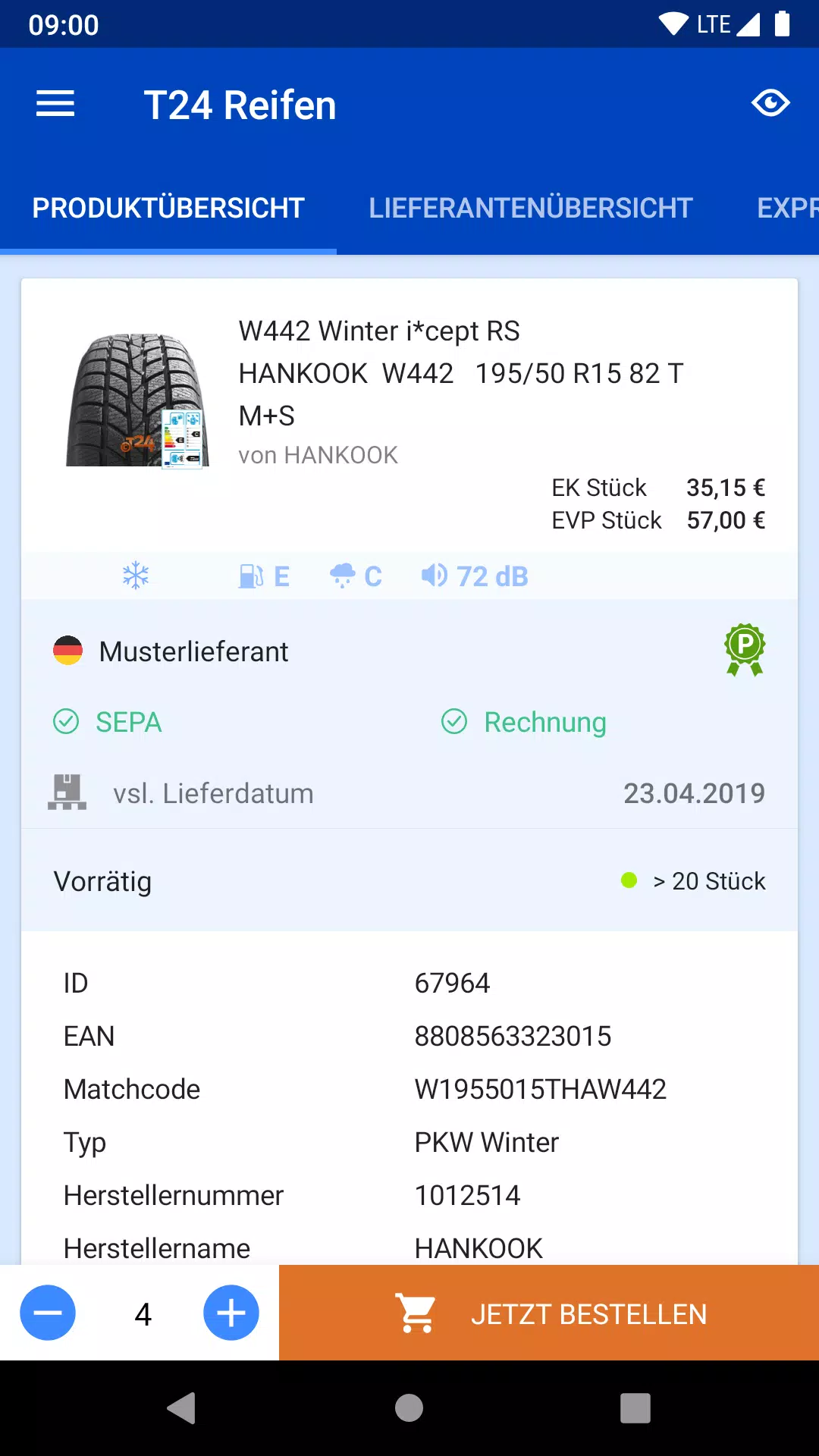 Tyre24 Reifen スクリーンショット 4