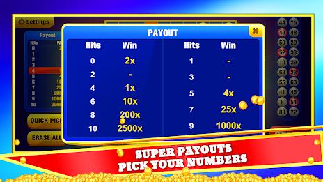 Keno Games Casino Fun ဖန်သားပြင်ဓာတ်ပုံ 3