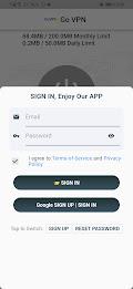 Go VPN - Google One-Key SignIn Ekran Görüntüsü 1