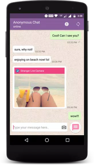Anonymous Chat & Date for Stranger Скриншот 3