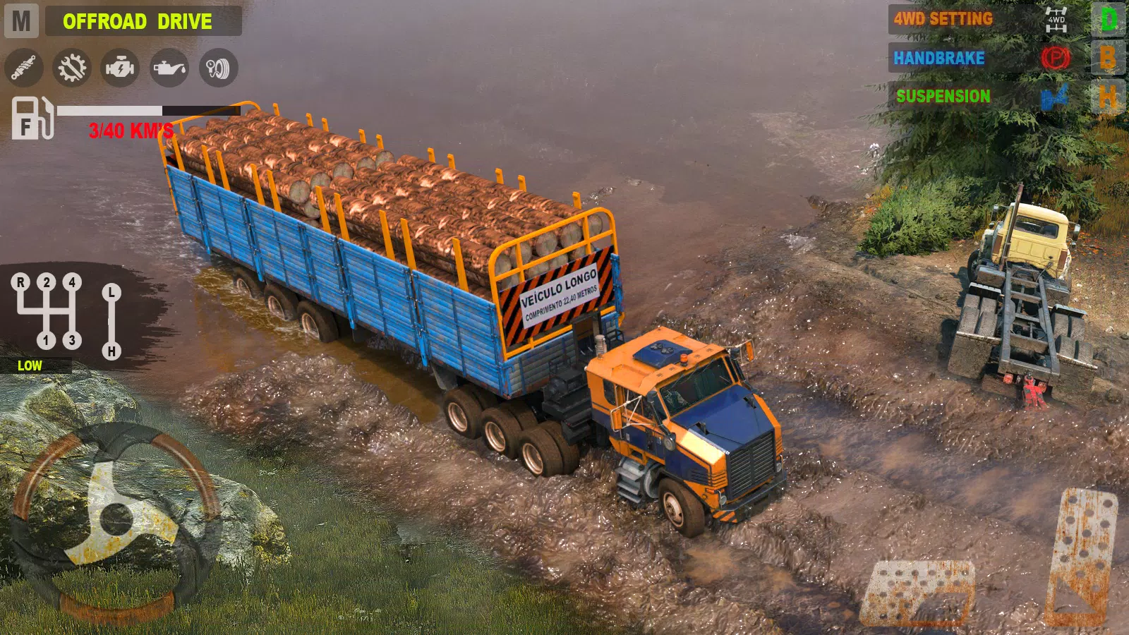 Offroad Mudrunner Games 3D Captura de tela 3