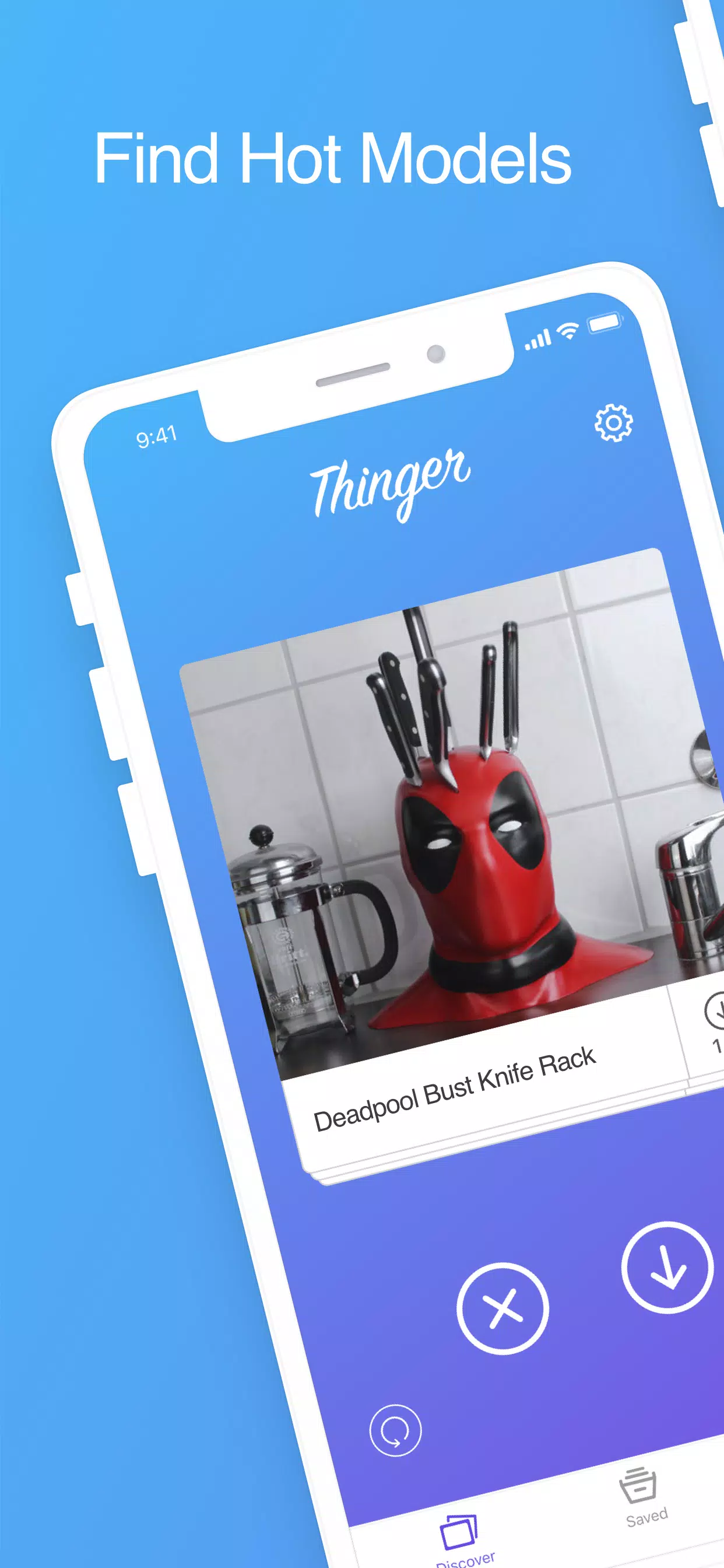 3D Models Printing - Thinger Screenshot 1