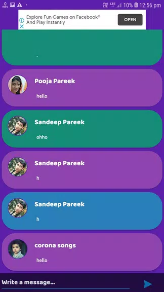 Mini Chat ROOM | Make New Friends Capture d’écran 3
