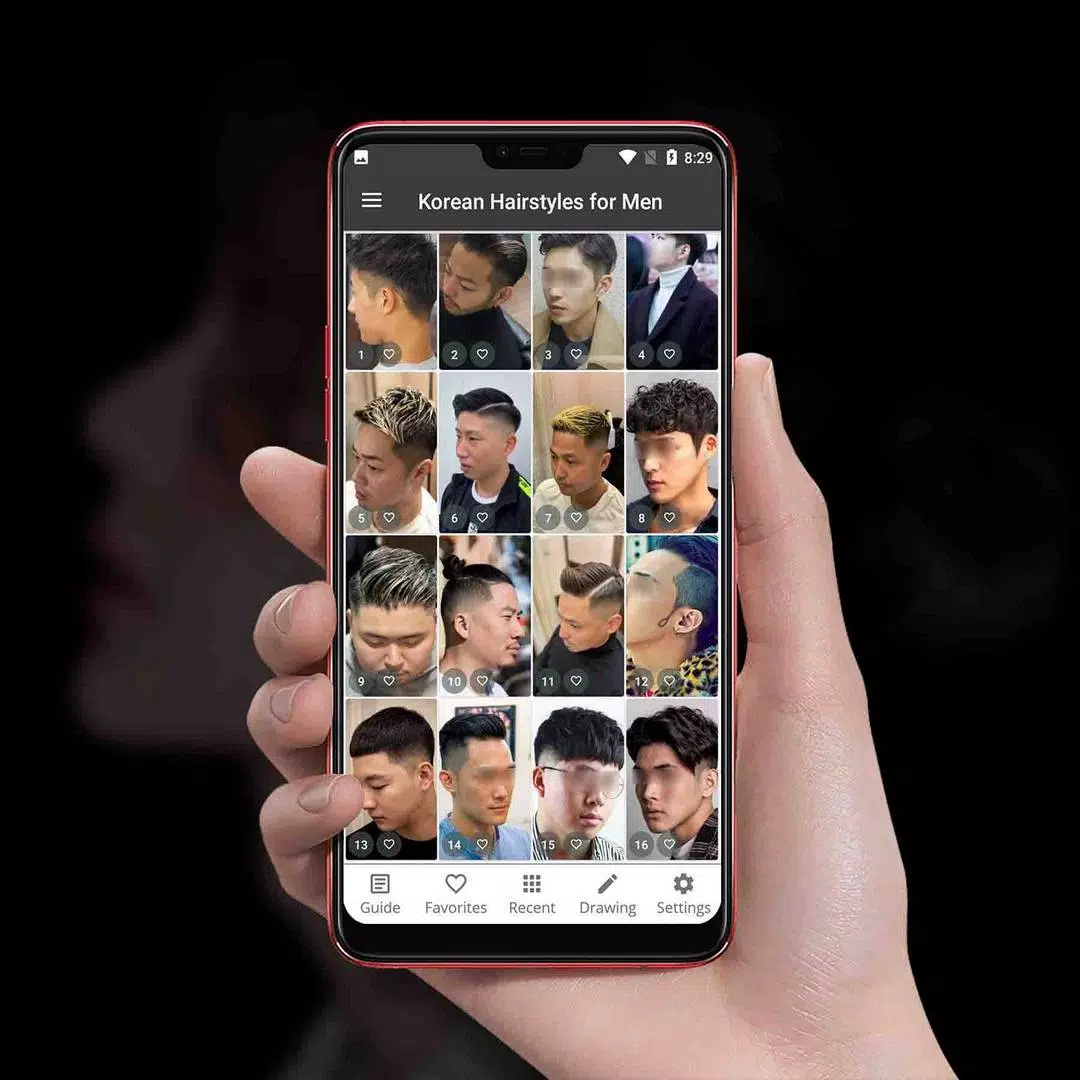 Korean Hairstyles for Men スクリーンショット 4