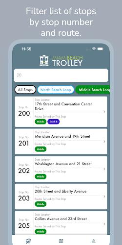 Miami Beach Trolley Tracker Tangkapan skrin 2