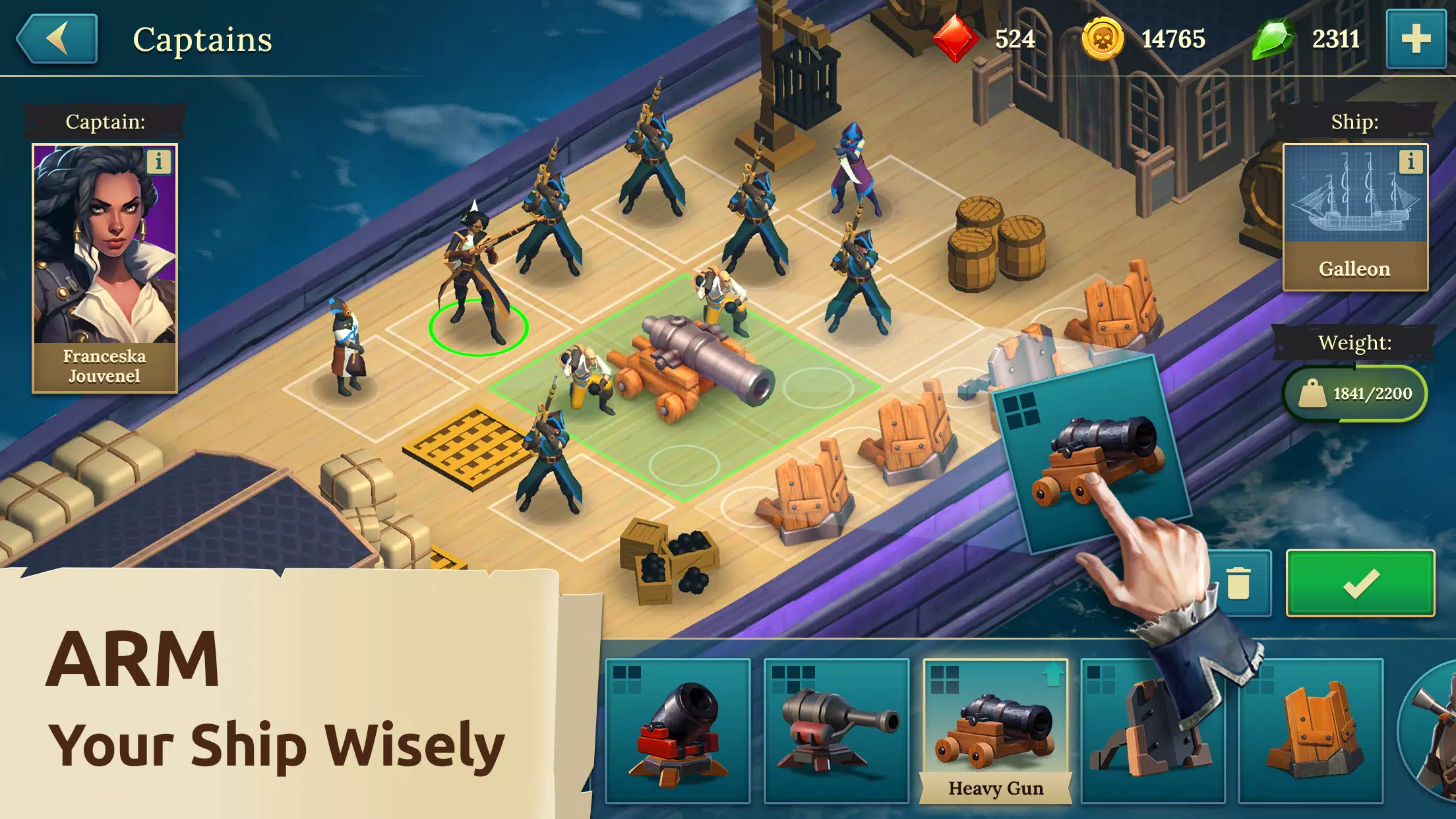 Pirate Ships・Build and Fight Capture d’écran 2