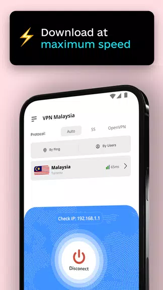 VPN Malaysia - Unlimited KL IP 스크린샷 4
