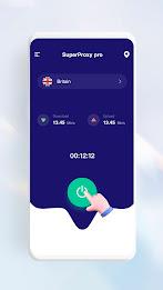 Super Proxy Pro - Secure VPN Captura de tela 1