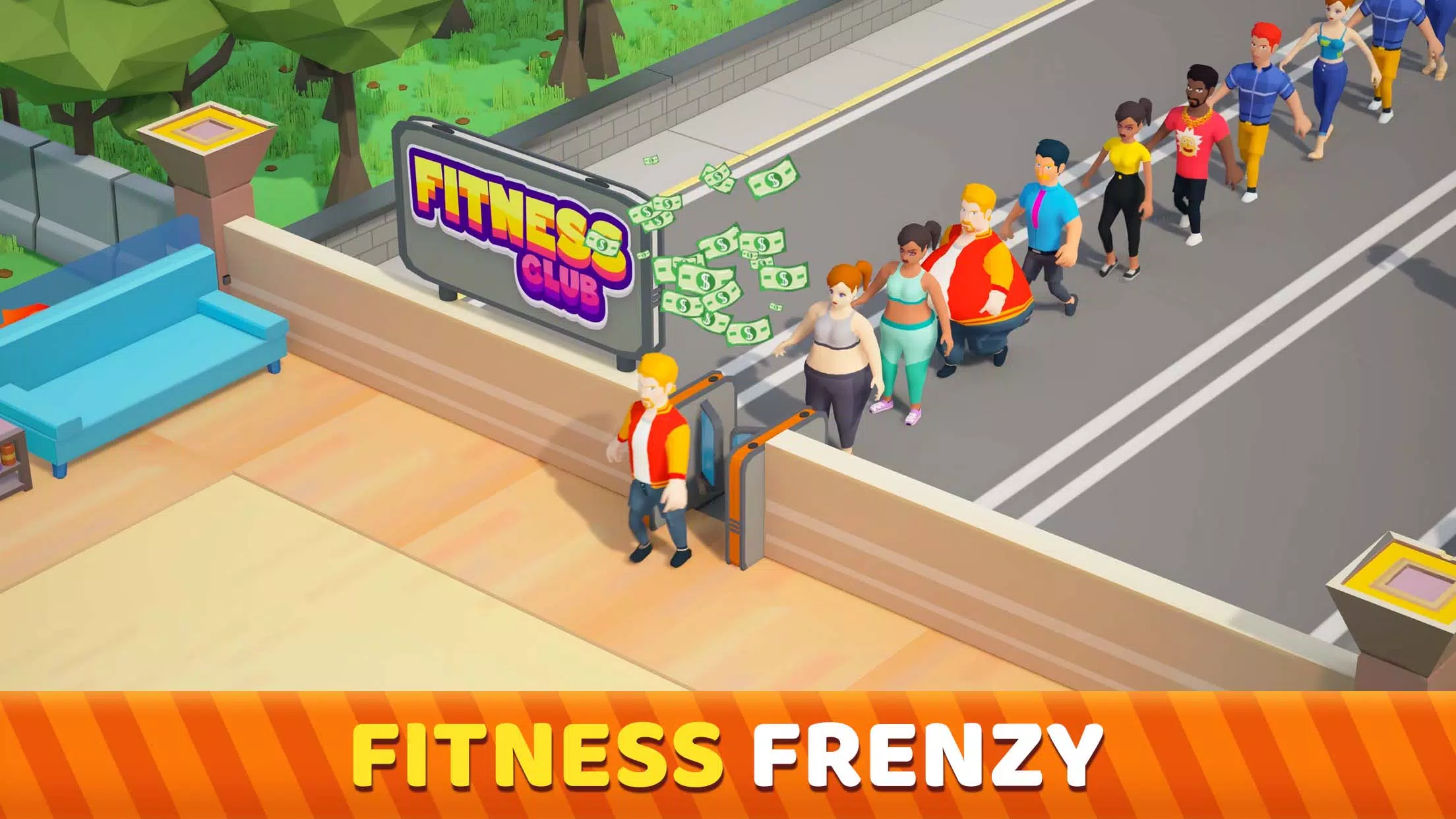 Fitness Club Tycoon應用截圖第1張