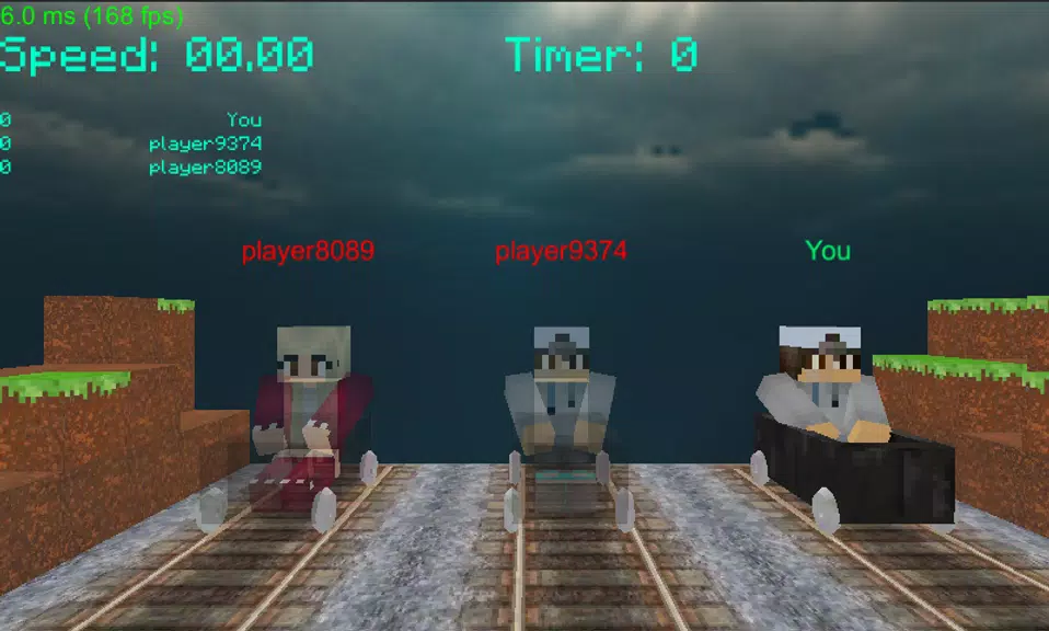 Minecart Race Adventures Capture d’écran 4