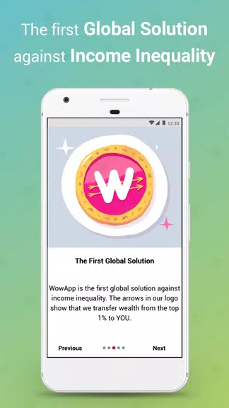 WowApp - Earn. Share. Do Good Скриншот 1