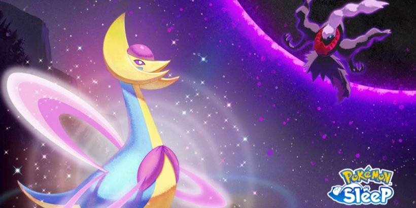 Cresselia tham gia Pokémon ngủ để chiến đấu với Darkrai