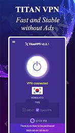 Titan VPN Ekran Görüntüsü 1
