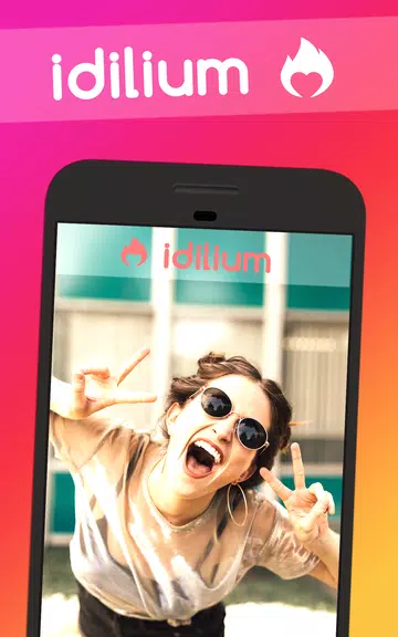 Idilium: Random Chat Roulette Schermafbeelding 1