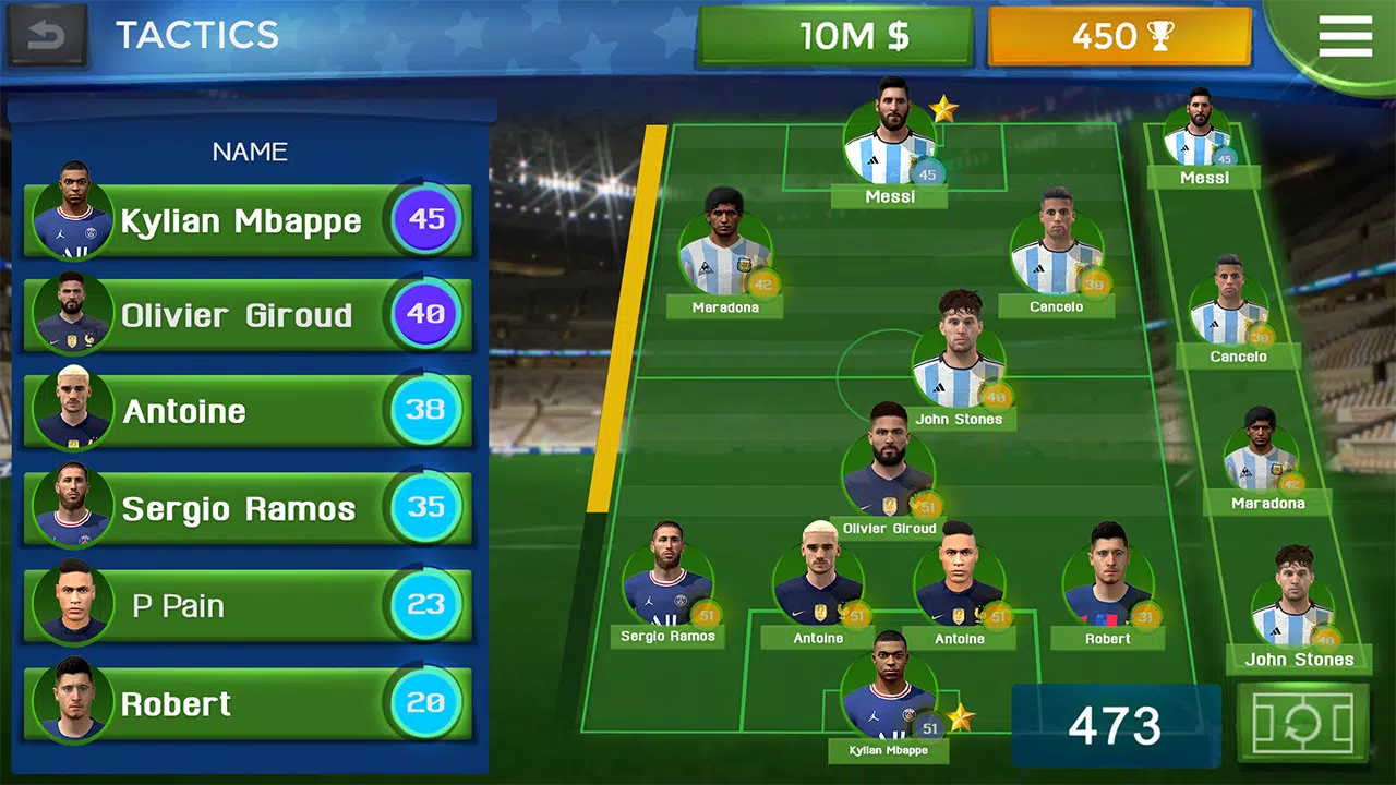 Soccer Club Star Football Game Screenshot 1