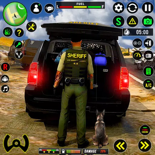 Real Police Chase Simulator 3d Capture d’écran 1