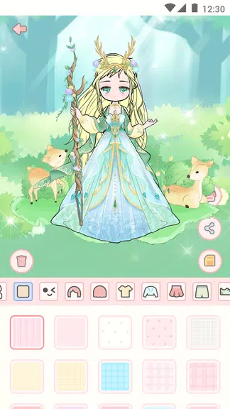 Cute live star:dress up avatar Zrzut ekranu 4