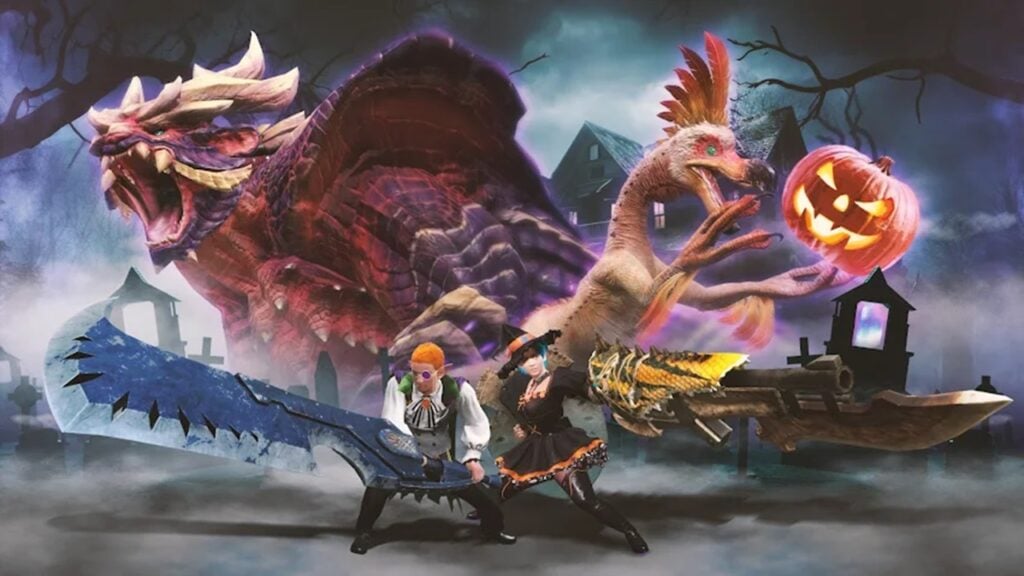 Celebre o Halloween com Monster Hunter agora: Obtenha novas armas e armaduras!
