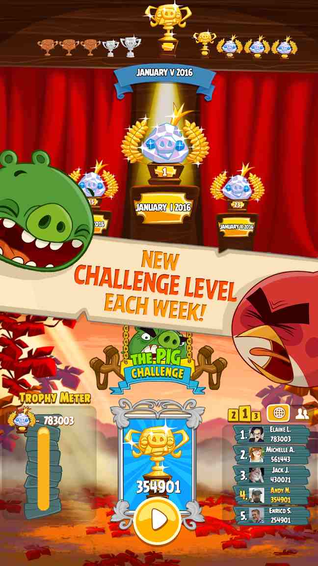 Angry Birds Seasons スクリーンショット 3