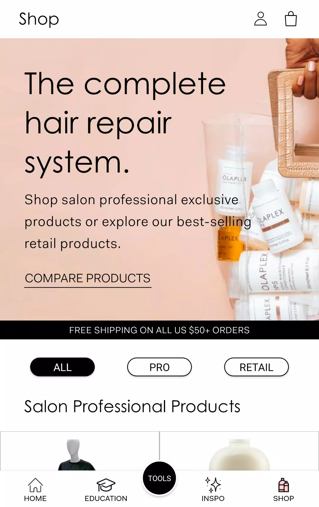 Olaplex Pro Captura de pantalla 4