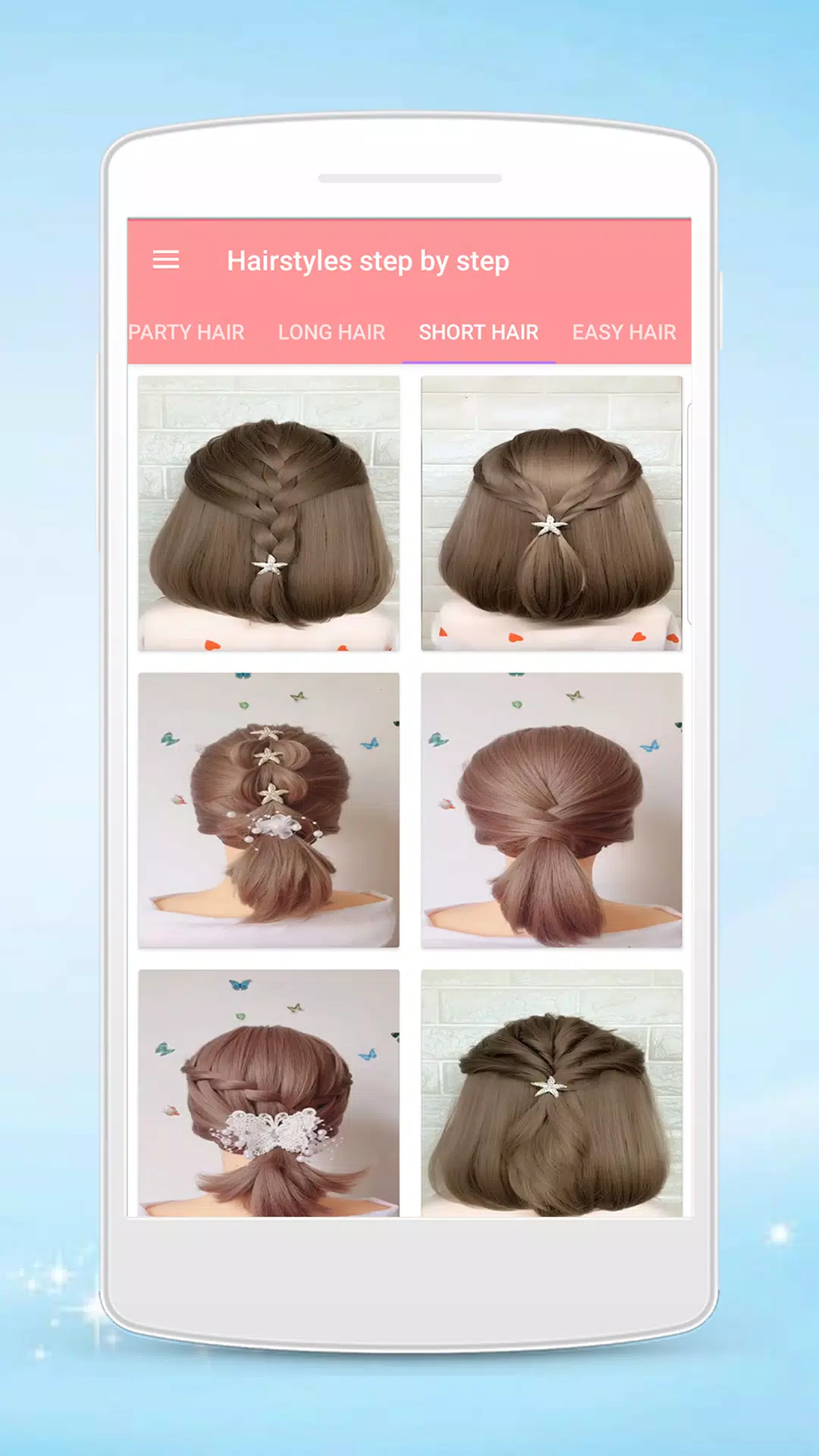 Frisuren Schritt für Schritt Screenshot 2
