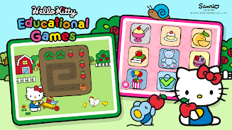 Hello Kitty. Educational Games Скриншот 1