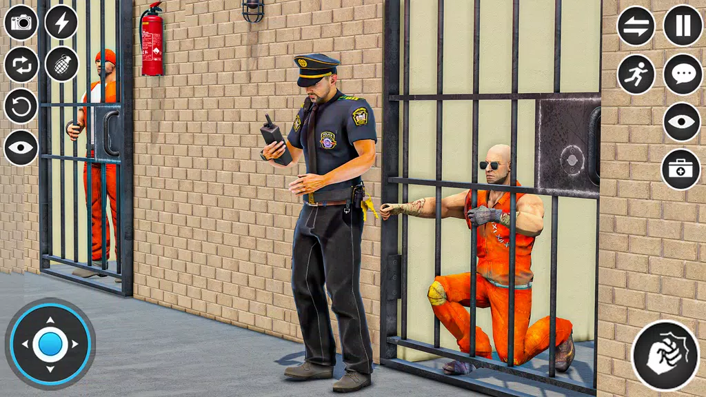 US Police Prison Escape Games Captura de tela 1
