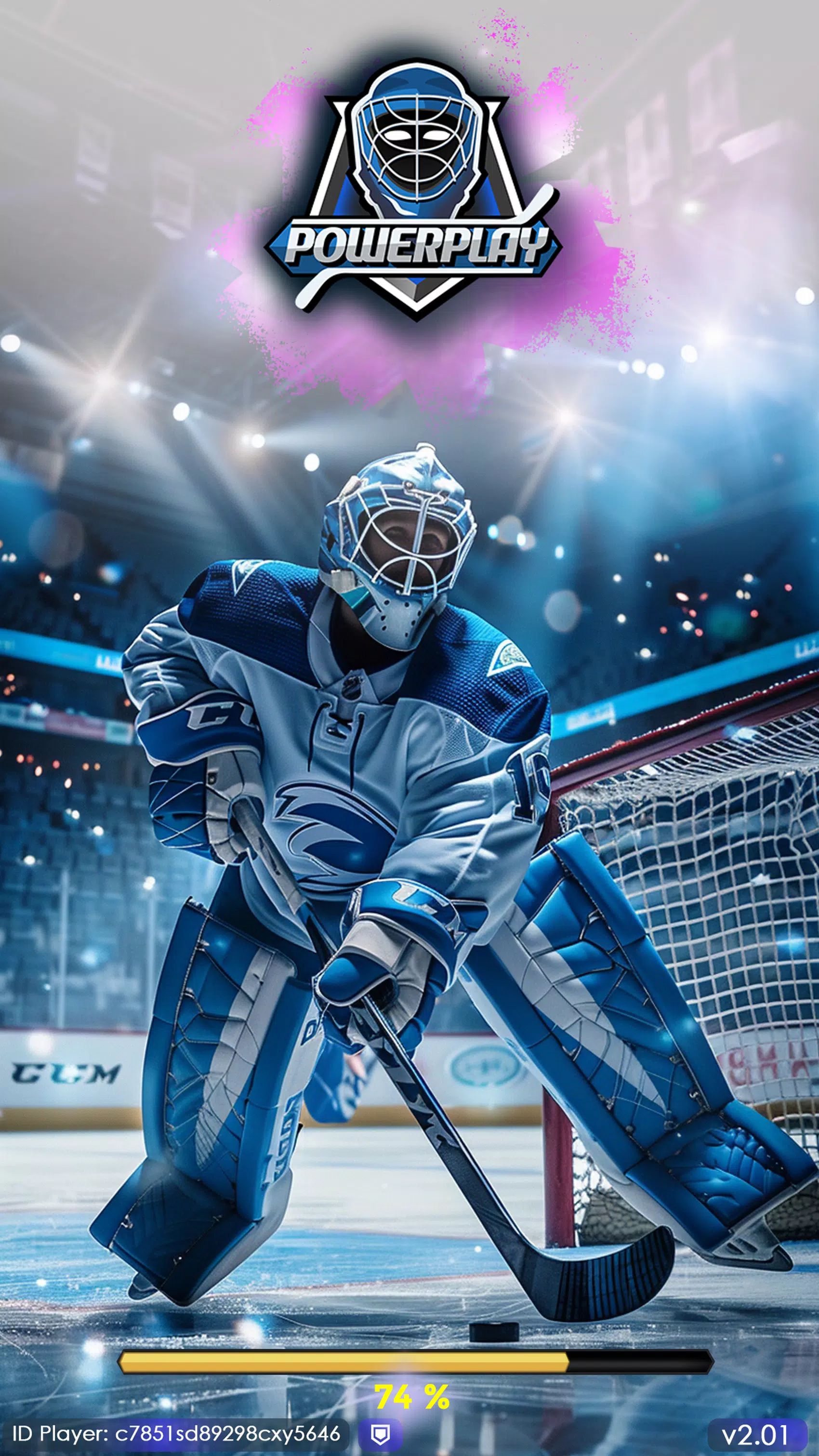 PowerPlay: Ice Hockey PvP Game Screenshot 1