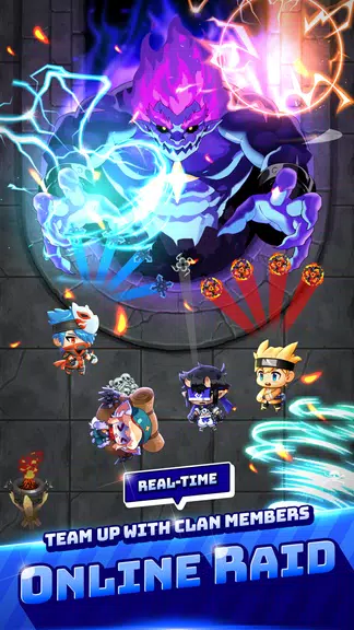 Idle Ninja Online: AFK MMORPG Capture d’écran 2