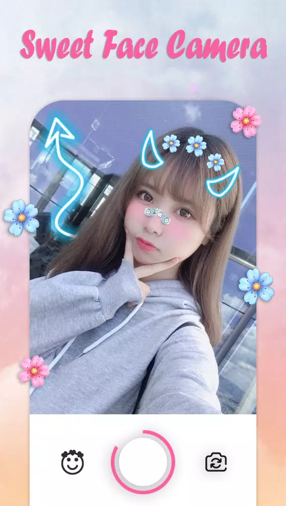 Sweet Face Camera - Live Face スクリーンショット 2