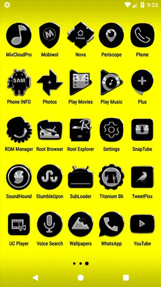 Black Icon Pack Скриншот 3