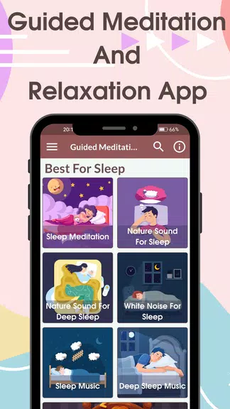 Guided Meditation & Relaxation Captura de tela 1