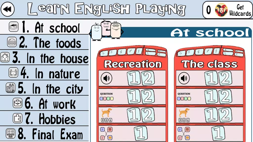 Learn English by Playing Tangkapan skrin 2